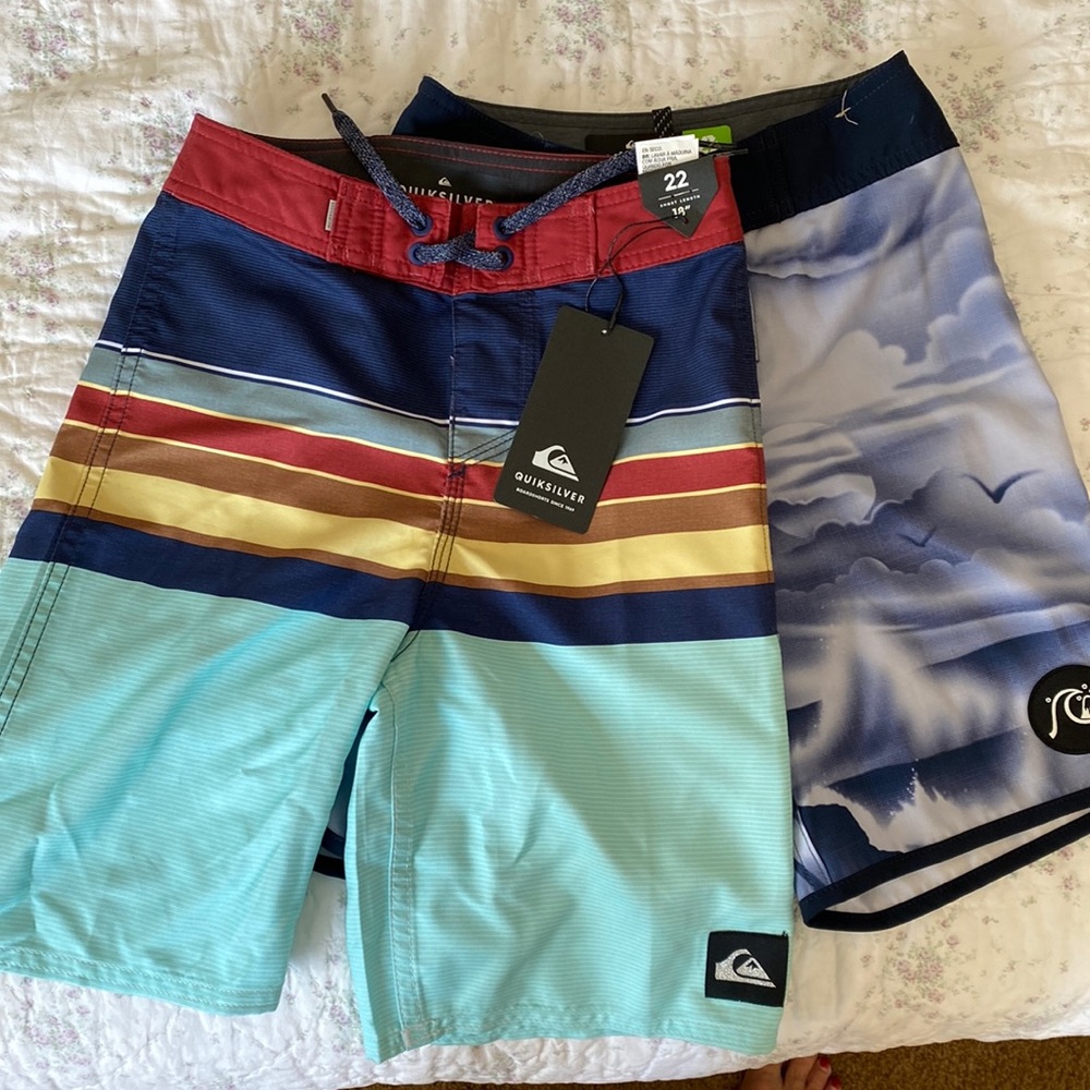 Boys Quicksilver Board Shorts / Swimming Trunks